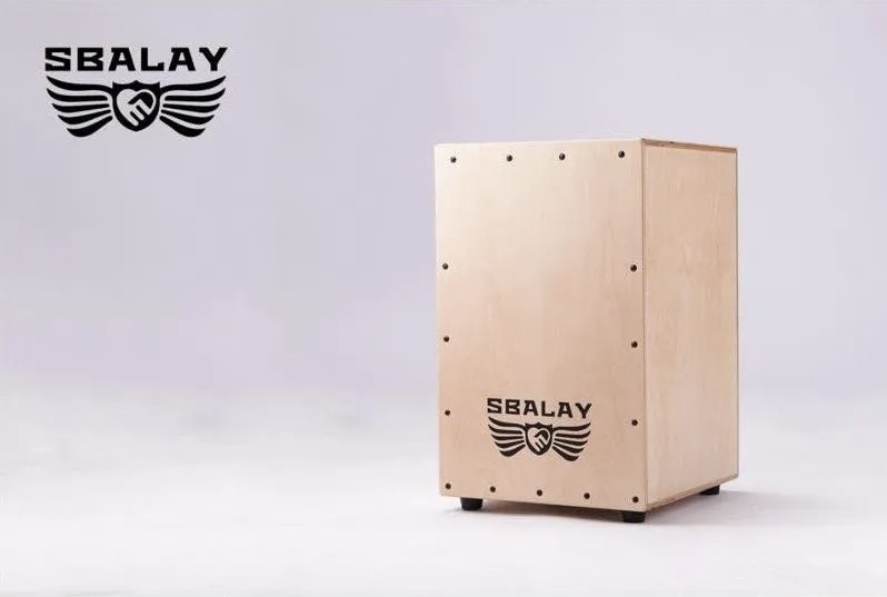 SBALAY SCJ2 木箱鼓 鈴噹響線型 原木色/紅色 附原廠雙肩背袋 坐墊