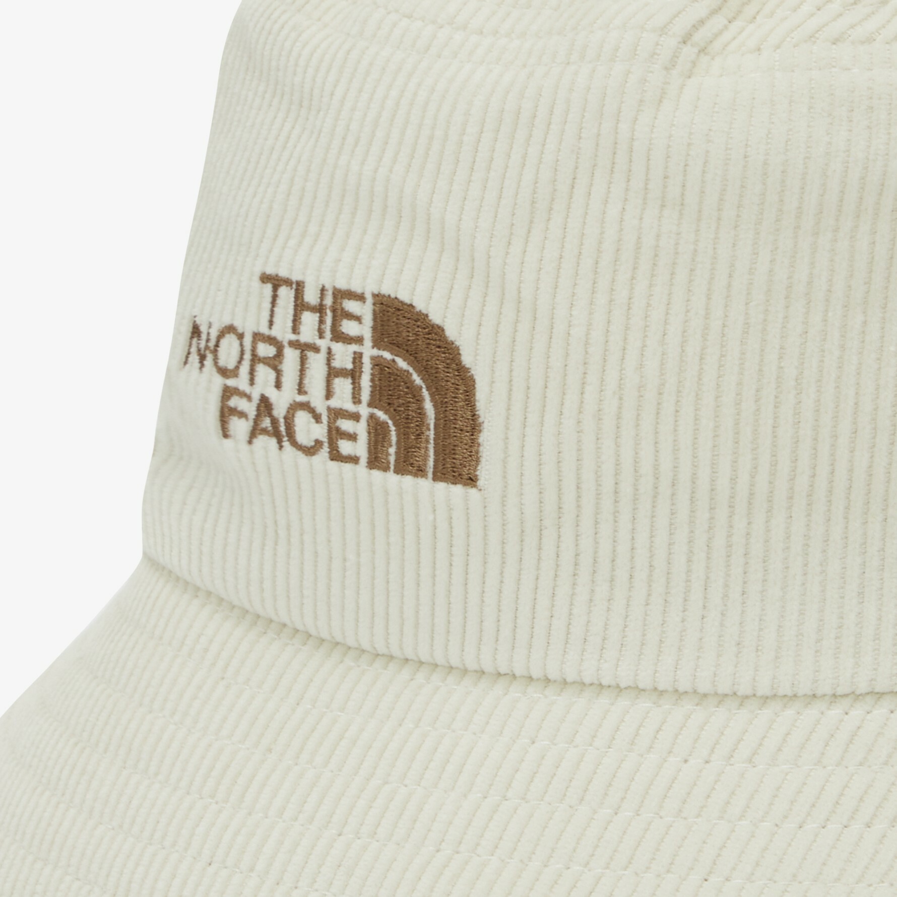 THE NORTH FACE LOGO BUCKET HAT 棉 漁夫帽 白  NE3HN53D