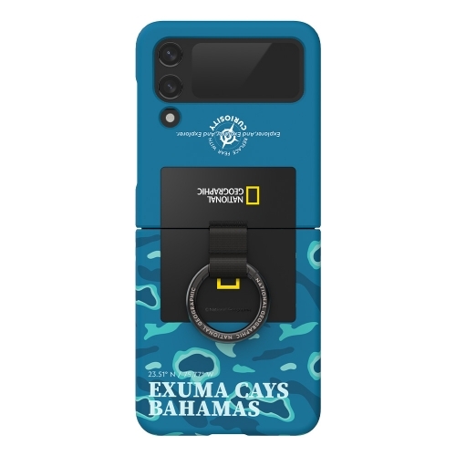 National Geographic - Ring Strap - Samsung Flip 4 Case 指環貼身手機硬殼