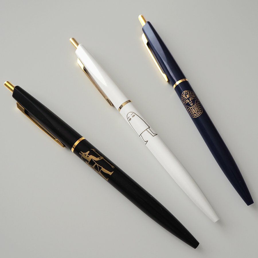 法老王 古埃及神 0.5mm金夾圓珠筆｜日本EL COMMUN