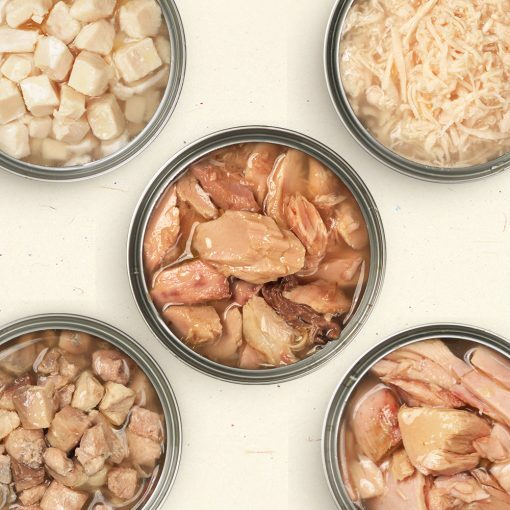 怪獸部落無膠鮮肉煲160g鯖魚丁 - 貓狗副食罐 - 補水神器