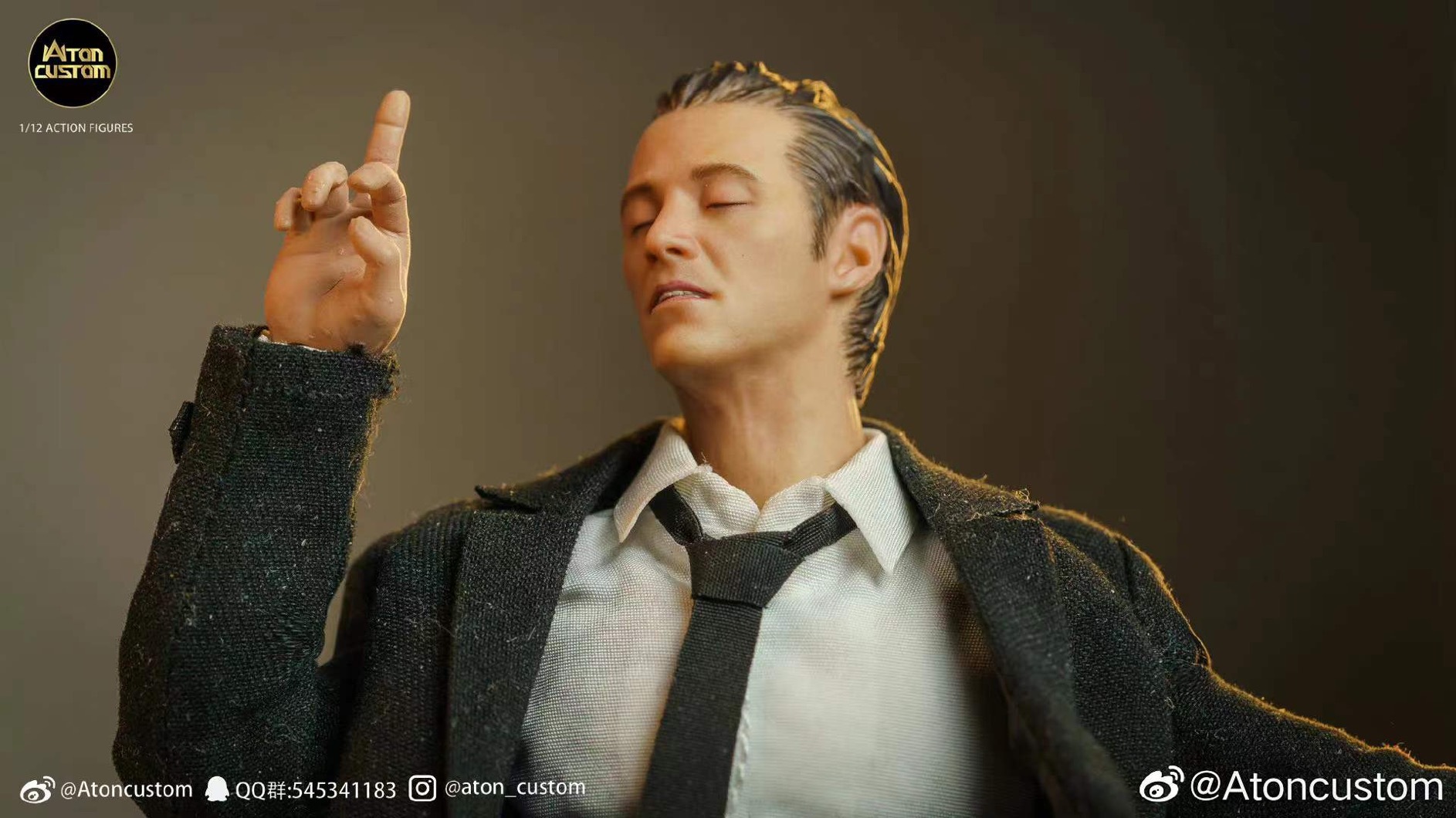 ATON Custom 1/12 Hell Detective Keanu Constantine