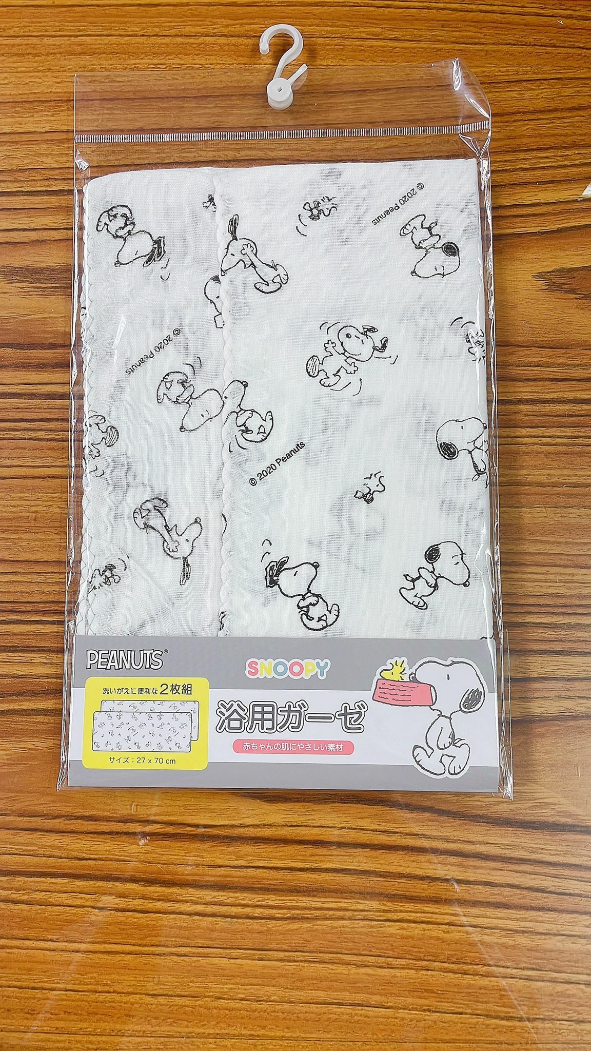 bb Snoopy史努比紗巾浴巾 100%棉