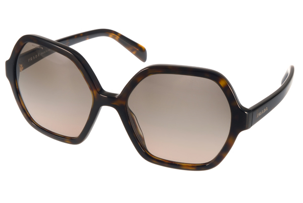 【PRADA】PR06SS 2AU3D0 名品時尚多邊框太陽眼鏡#PR 06SSF