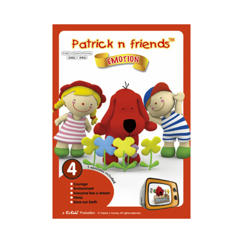 K's Kids 德育卡通連手偶 – Bobby (Patrick n Friends DVD Cartoon with Hand Puppet – Bobby) KC91106