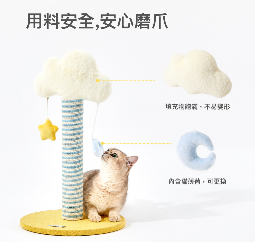 Petkit 雲朵型貓抓柱