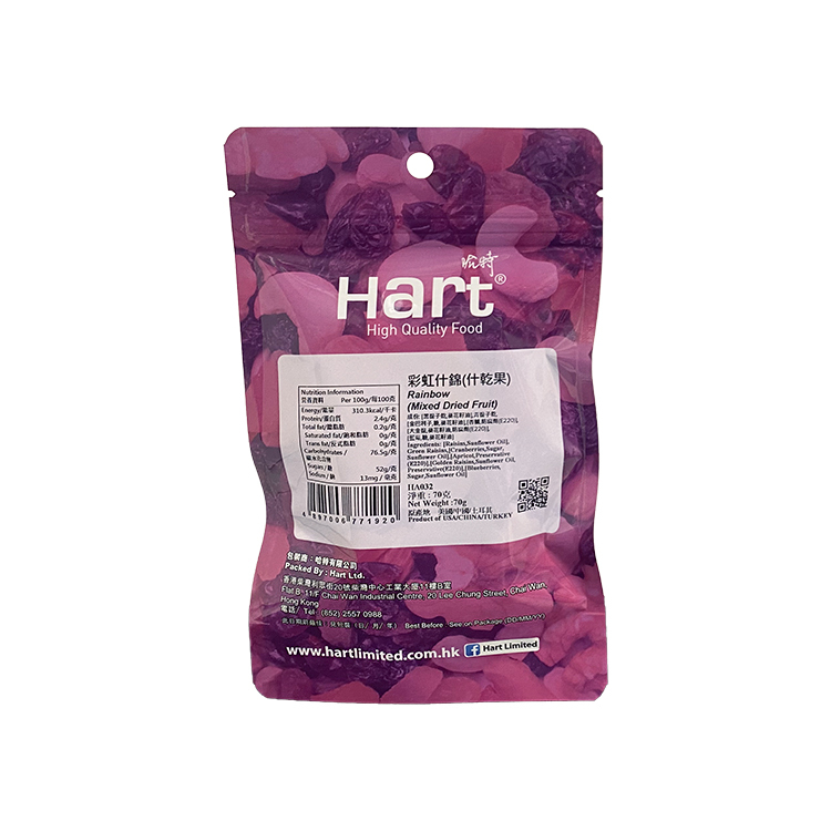 哈特 彩虹什錦(什乾果) 70g [食用日期︰1/12/2026]
