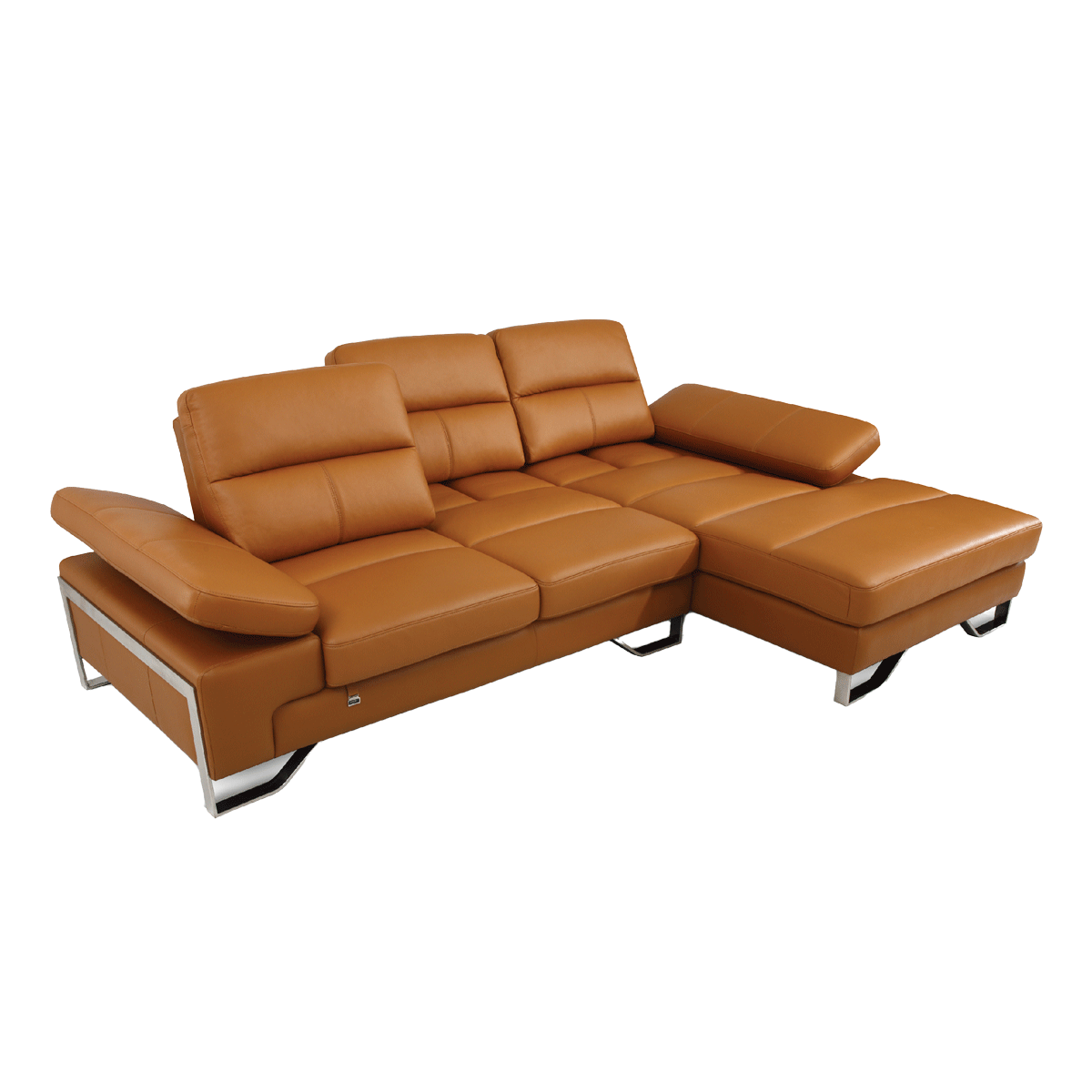 【KCT絕版福利】半牛皮L型沙發-B