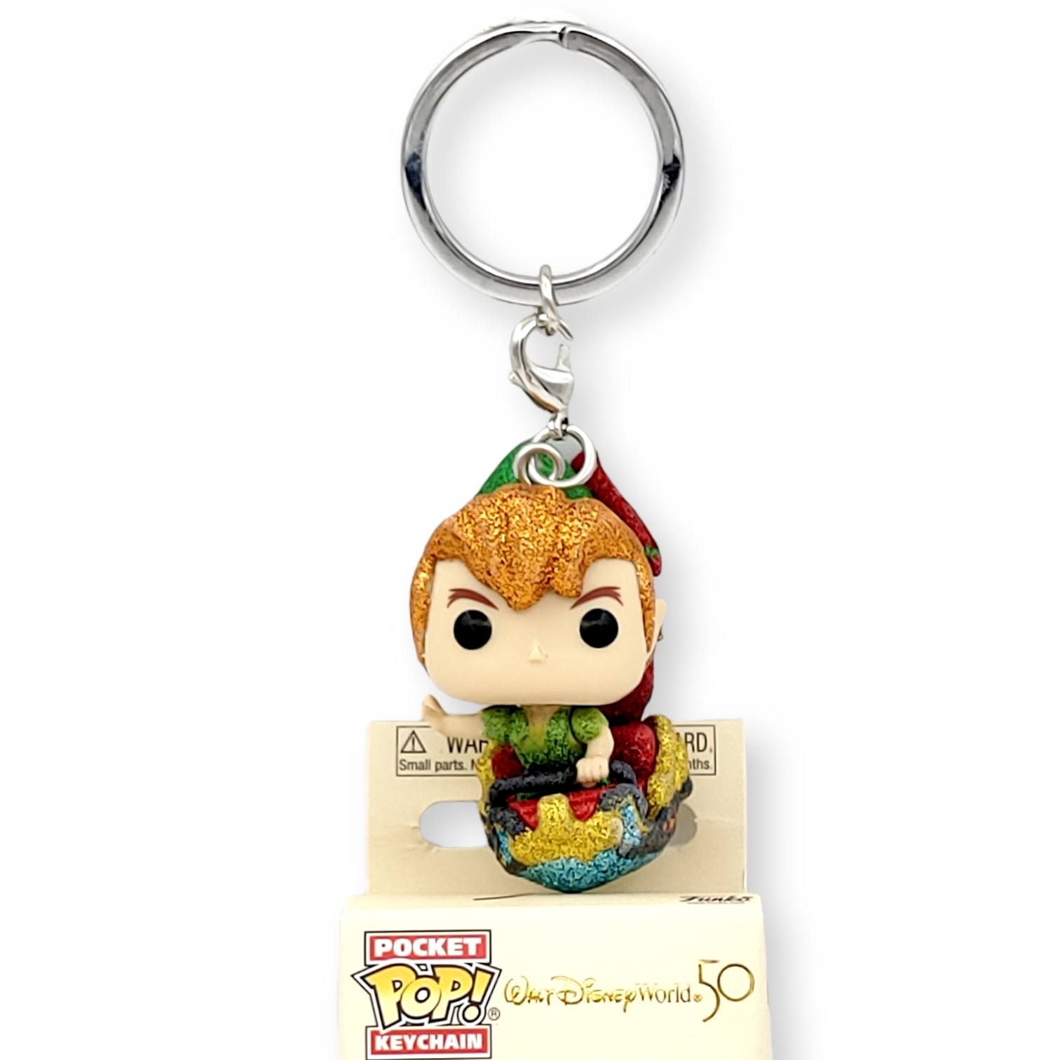 FUNKO POP <Peter Pan>彼得.潘(坐船)鑽石版鎖匙扣