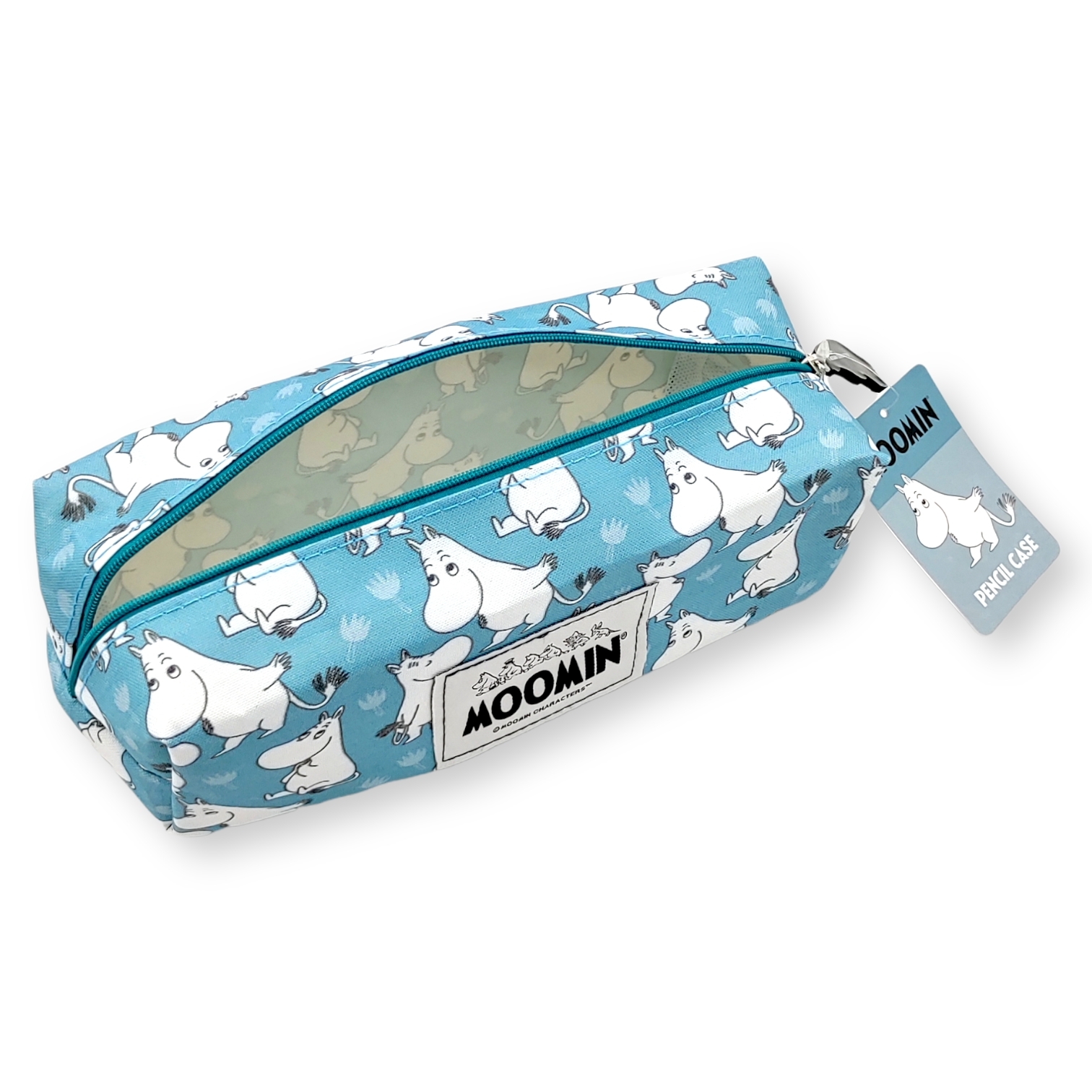 <小肥肥一族>淺藍色姆明筆袋