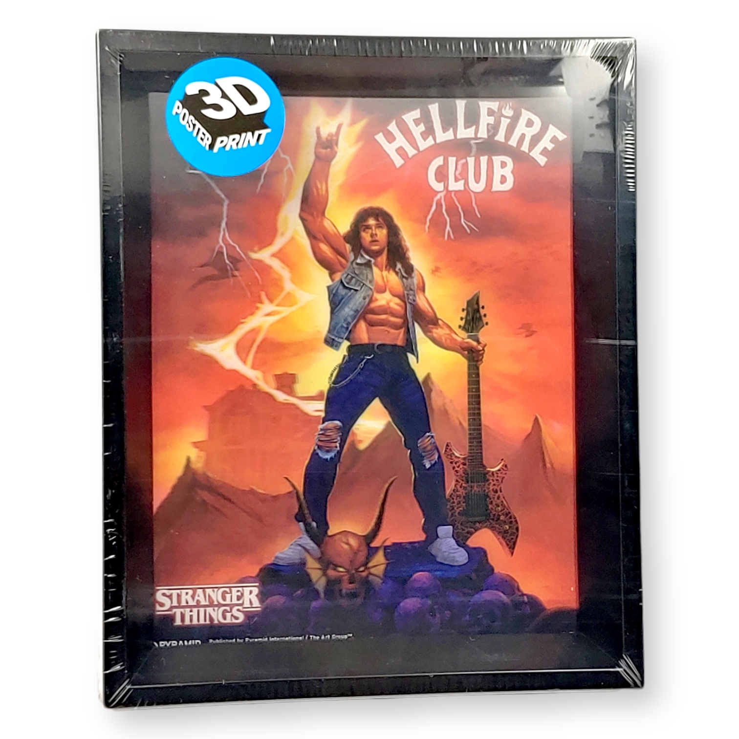 <怪奇物語Stranger Things>Eddie 3D相框