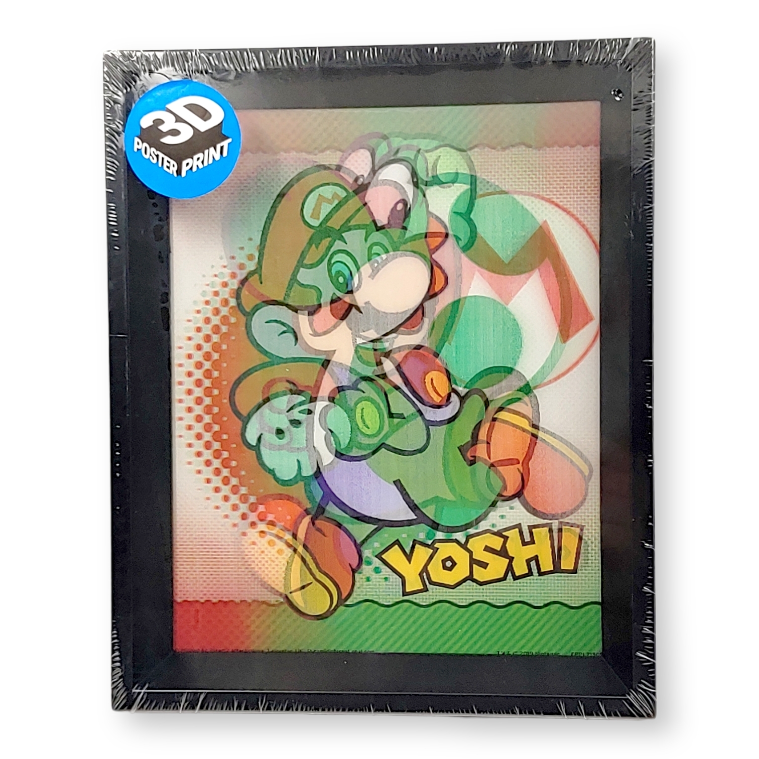 <任天堂>瑪利奧/耀西3D相框