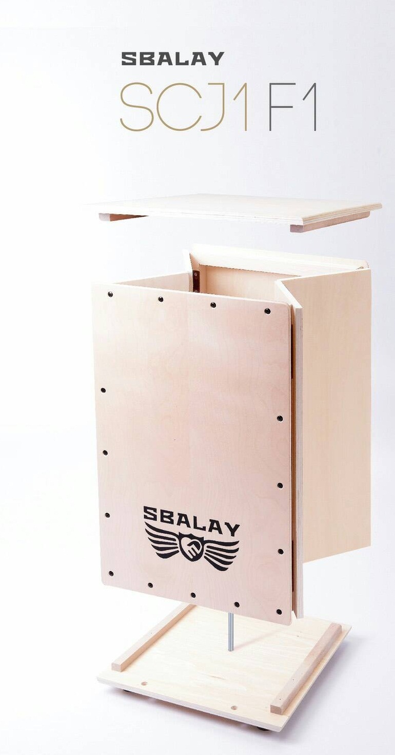 SBALAY SBALAY SCJ1-F1 木箱鼓 折疊式攜帶型 原木色 附原廠厚袋 第 3 張圖片｜三峽鼓 / 打擊