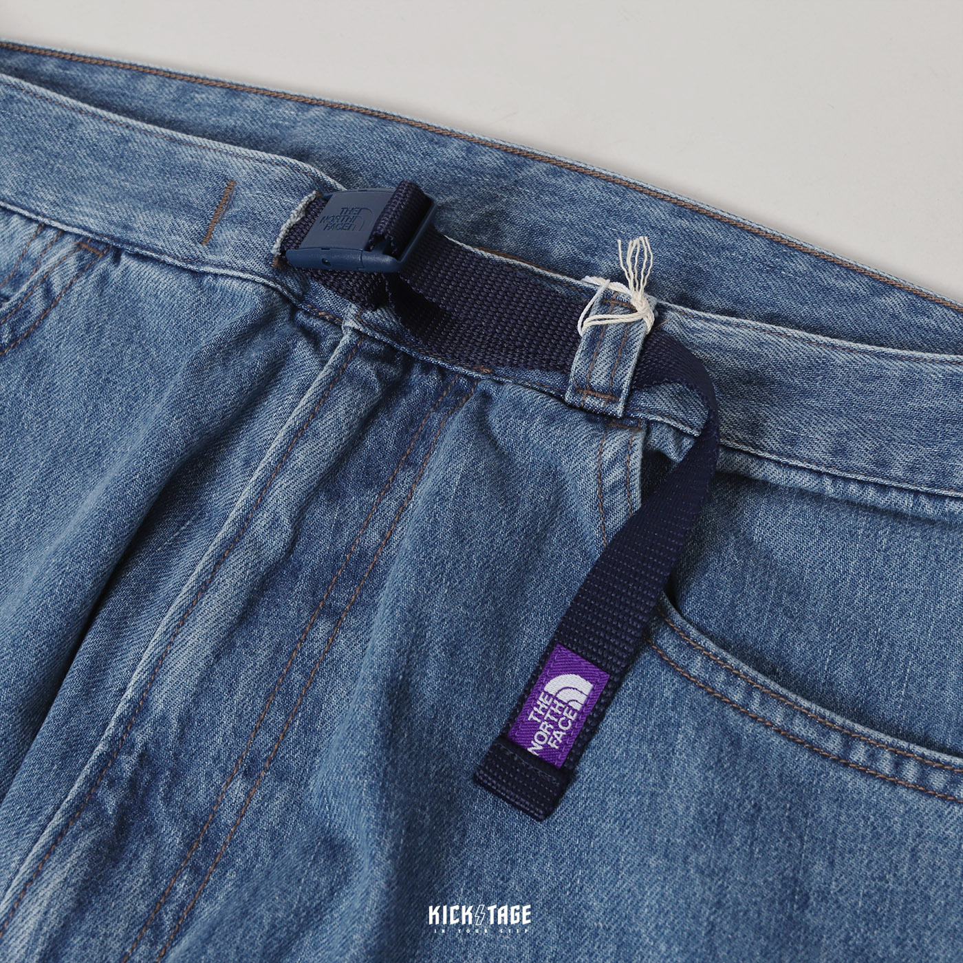 THE NORTH FACE Denim Straight Pants 紫標單寧直筒牛仔褲【NT5204