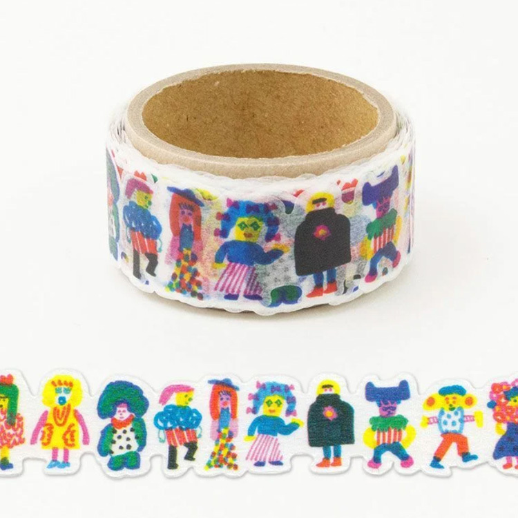 AIUEO紙膠帶 - fashion monster / AIUEO 日本