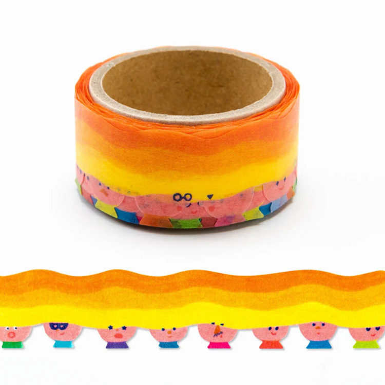 AIUEO紙膠帶 - Long hair / AIUEO 日本