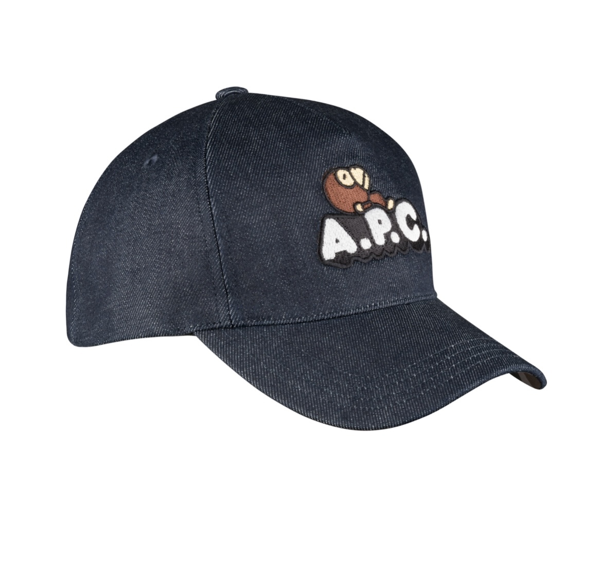 BAPE® X A.P.C. MILO ON APC 牛仔CAP