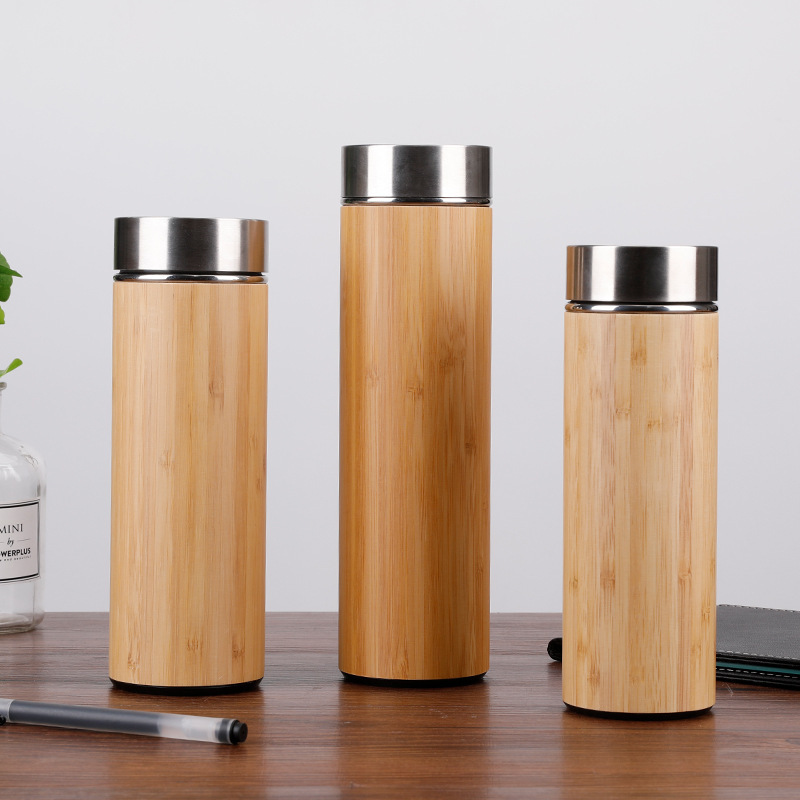 竹殼不銹鋼保溫杯