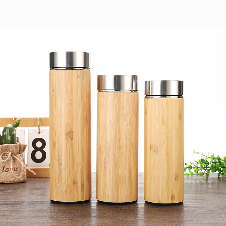 竹殼不銹鋼保溫杯