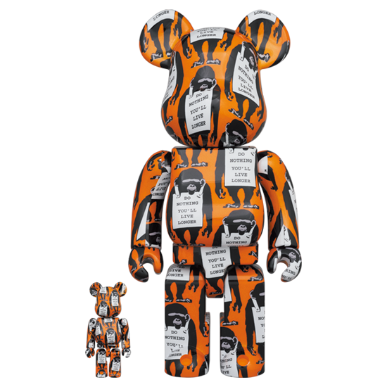【 BE@RBRICK | 100%+400% Monkey sign 】