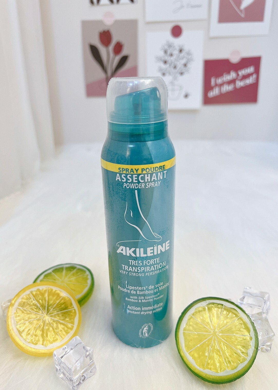 法國 AKILEINE亞吉妮 脂氨酸護腳噴粉 150ml