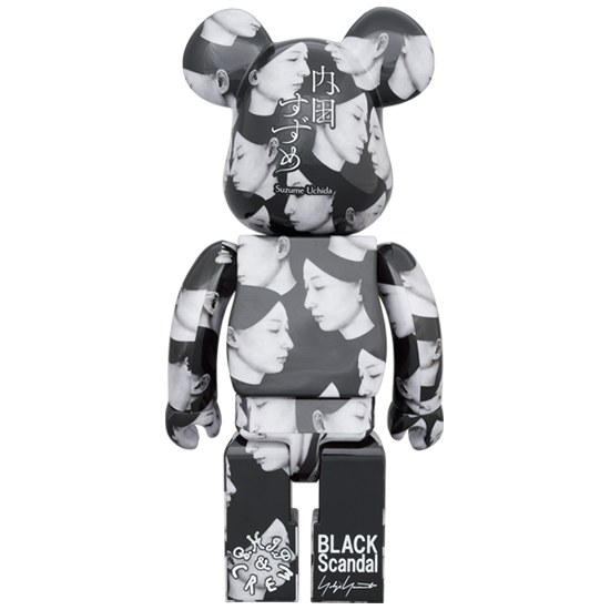 その他 BE@RBRICK Scandal Yohji Yamamoto 1000% Bearbrick 1000% YOHJI YAMAMOTO BLACK SCANDAL Ver2 Multiple Selves