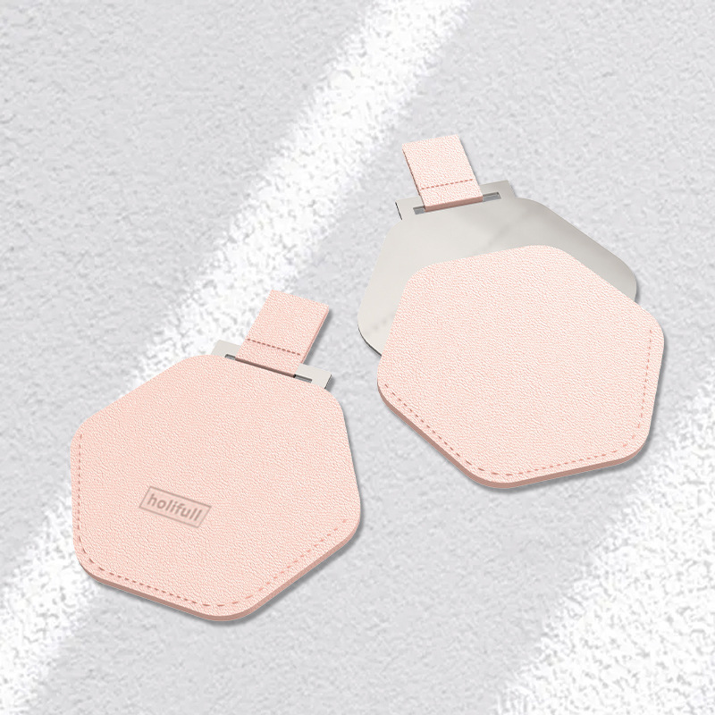 便攜不銹鋼美容化妝鏡