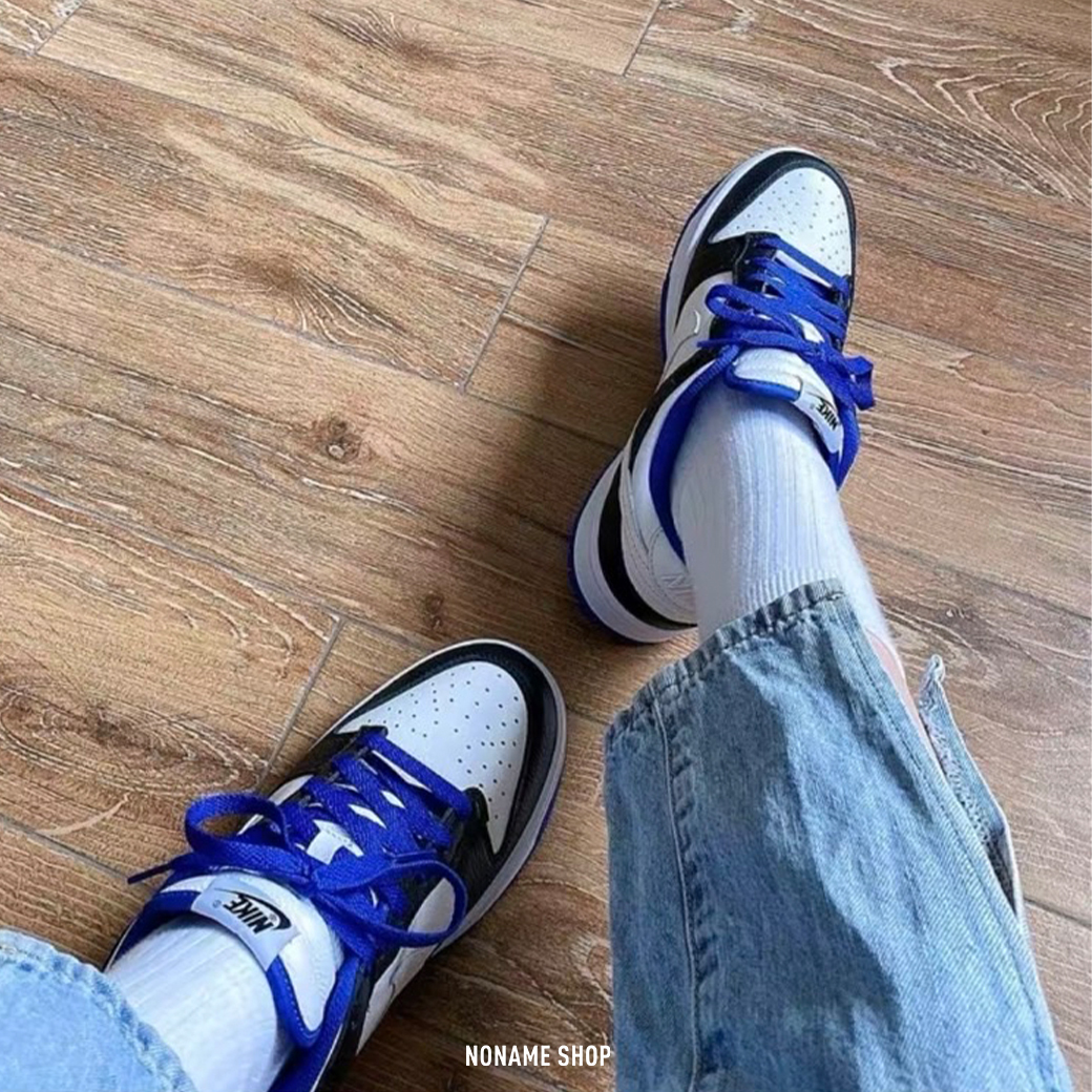 NIKE Dunk Low  White Black Royal 皇家藍