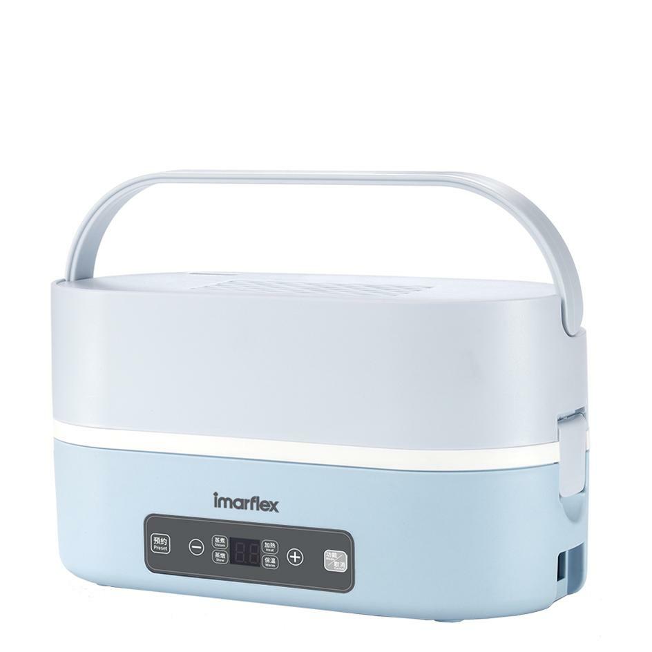 伊瑪  Imarflex   IRB-10D‧ 迷你雙層蒸煮盒‧不銹鋼304內鍋‧香港行貨,原廠2年保養‧