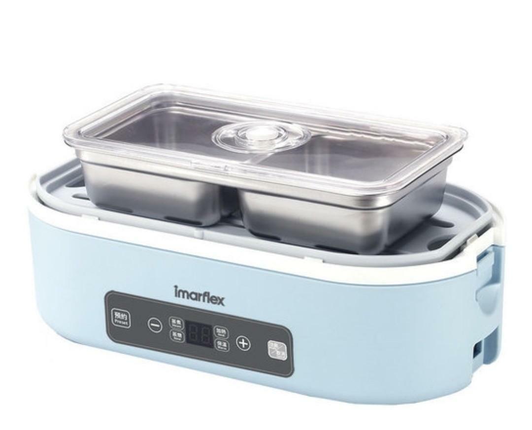 伊瑪  Imarflex   IRB-10D‧ 迷你雙層蒸煮盒‧不銹鋼304內鍋‧香港行貨,原廠2年保養‧