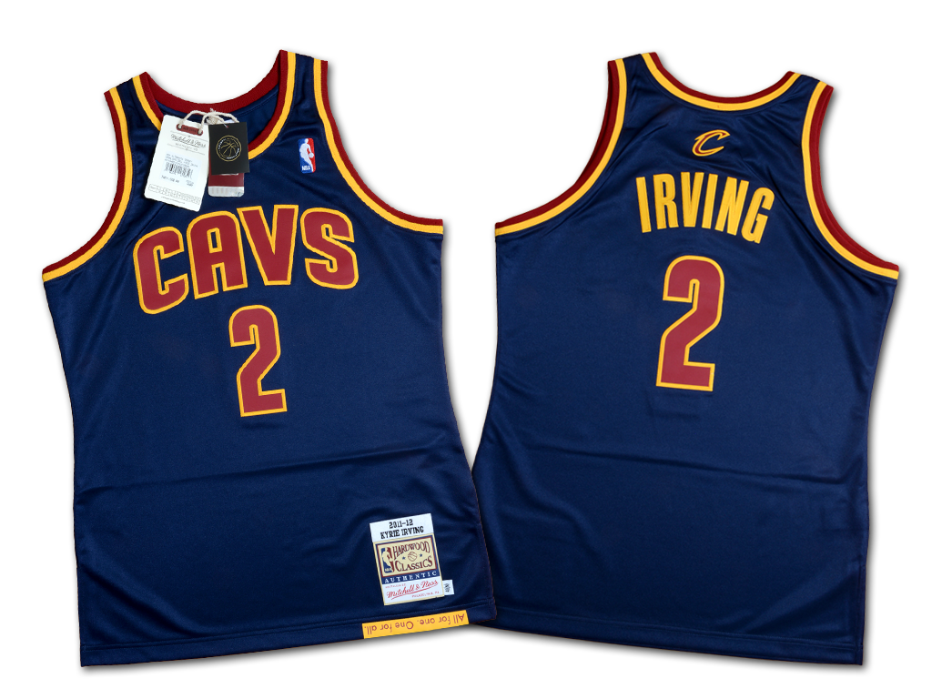 Cleveland Cavaliers Kyrie Irving 11-12 Authentic Hardwood Classic Jersey