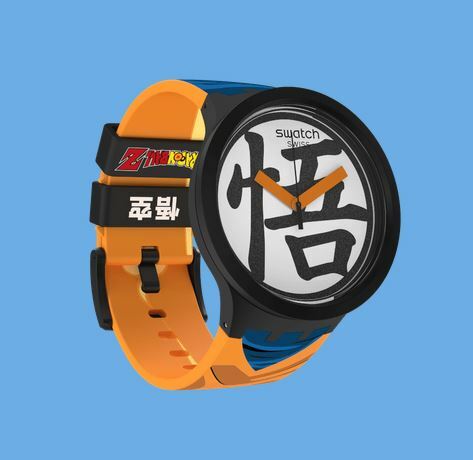 【Swatch】七龍珠-悟空 SB01Z101 47mm  現代鐘錶