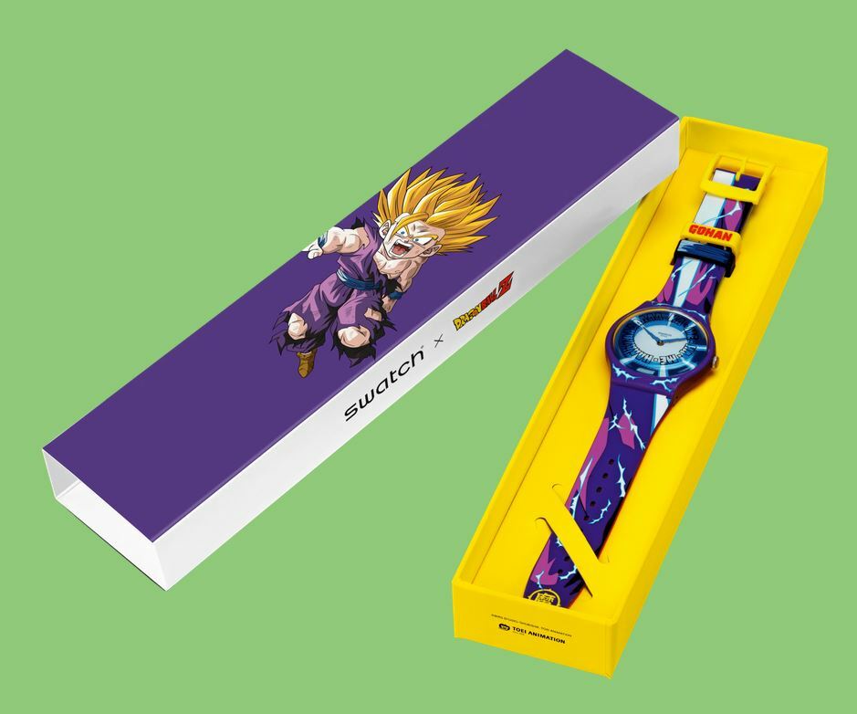 【Swatch】七龍珠-悟飯 SUOZ345 41mm 現代鐘錶