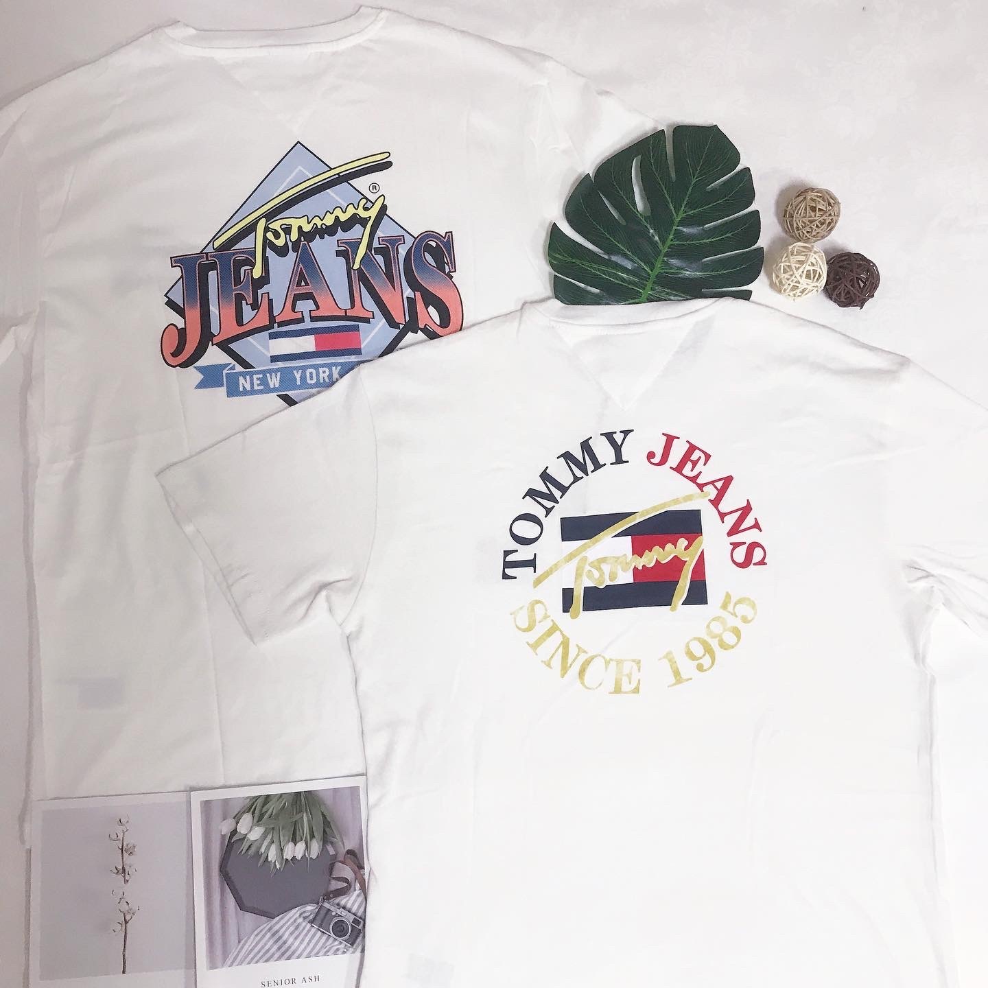 TOMMY JEANS BACK PRINT TEE