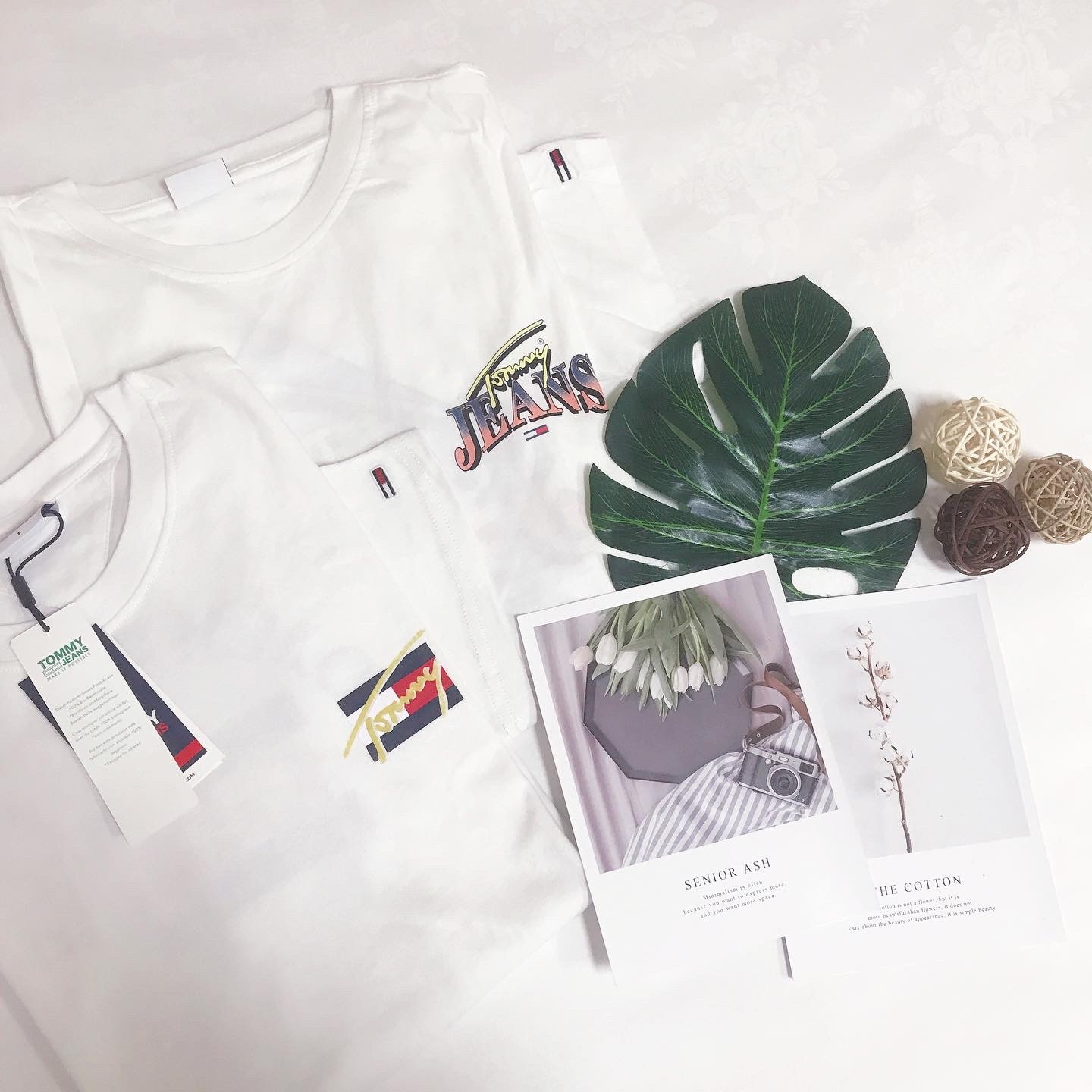 TOMMY JEANS BACK PRINT TEE