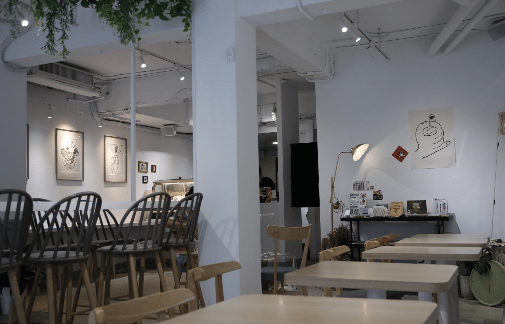 台北大安區寵物友善餐廳become早午餐室內擺設陳列設計