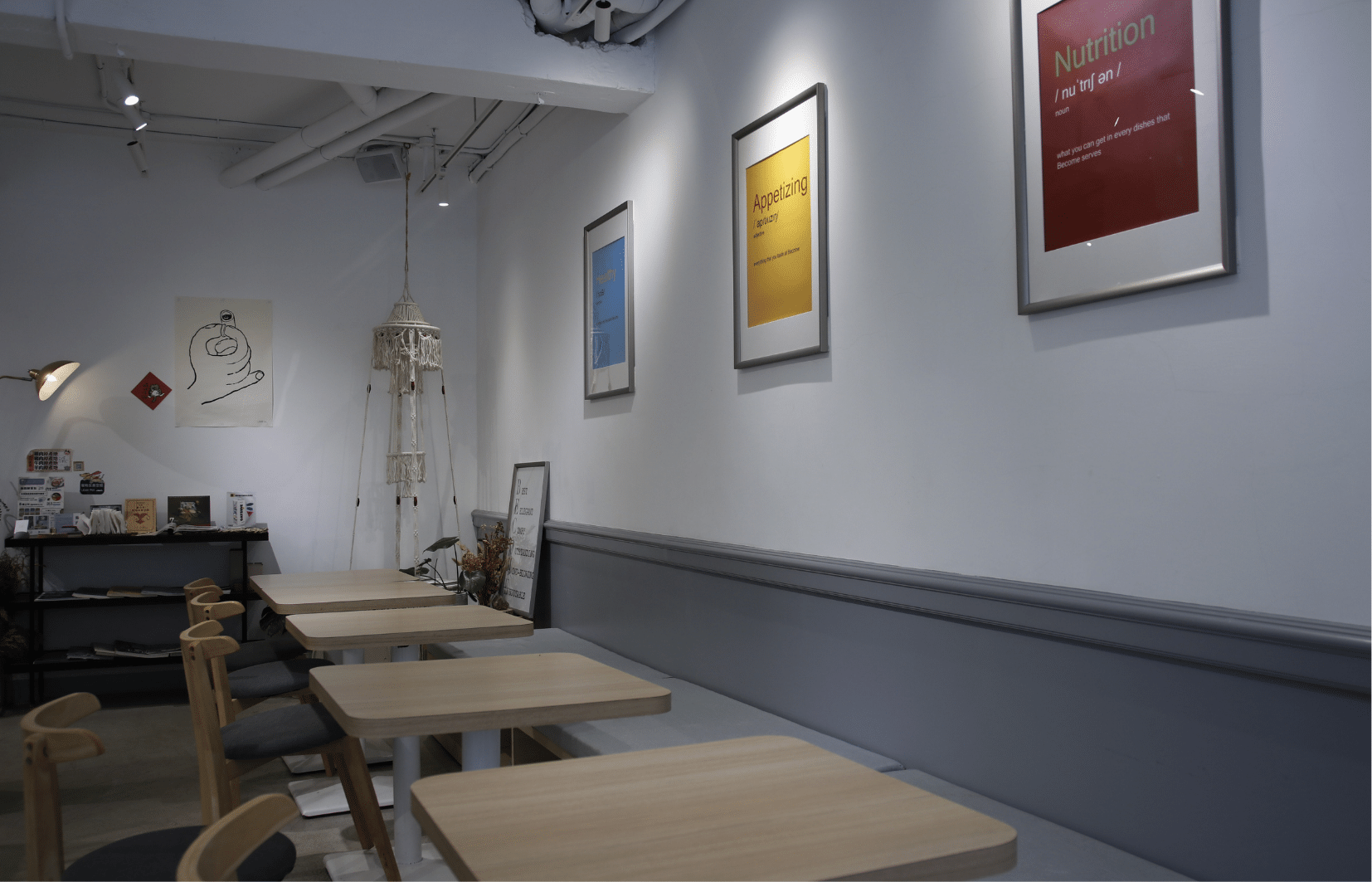 台北大安區寵物友善餐廳become早午餐室內擺設陳列設計