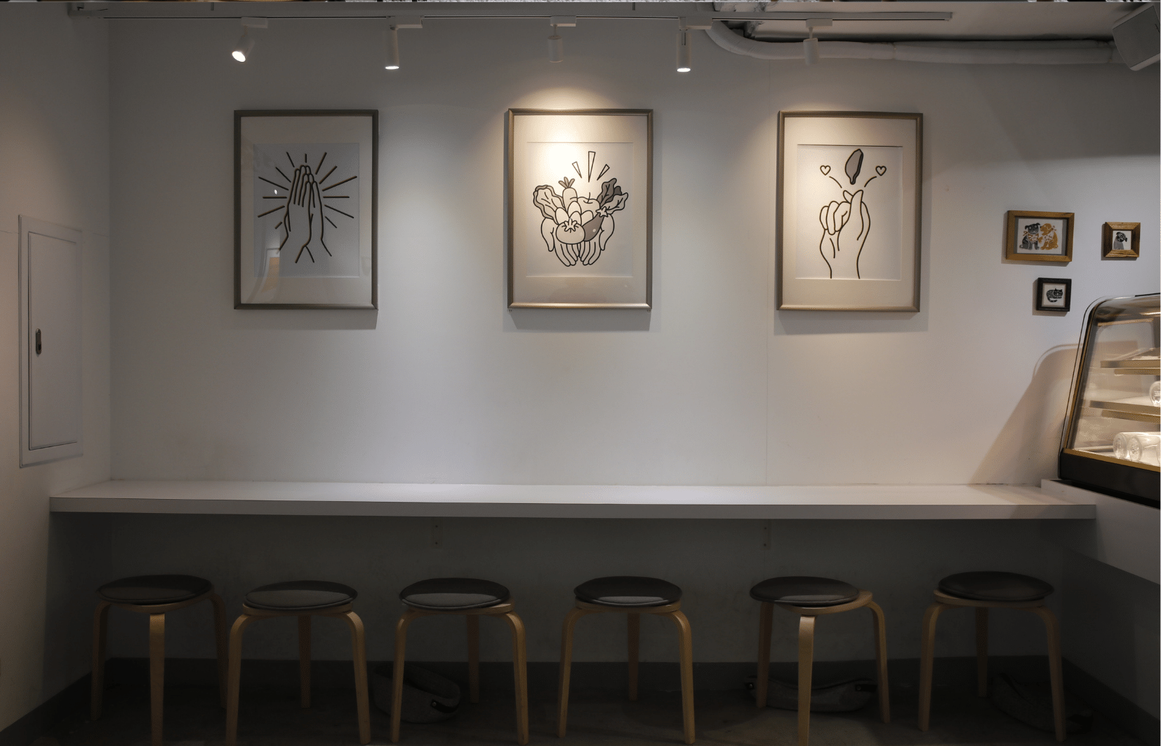 台北大安區寵物友善餐廳become早午餐室內擺設陳列設計