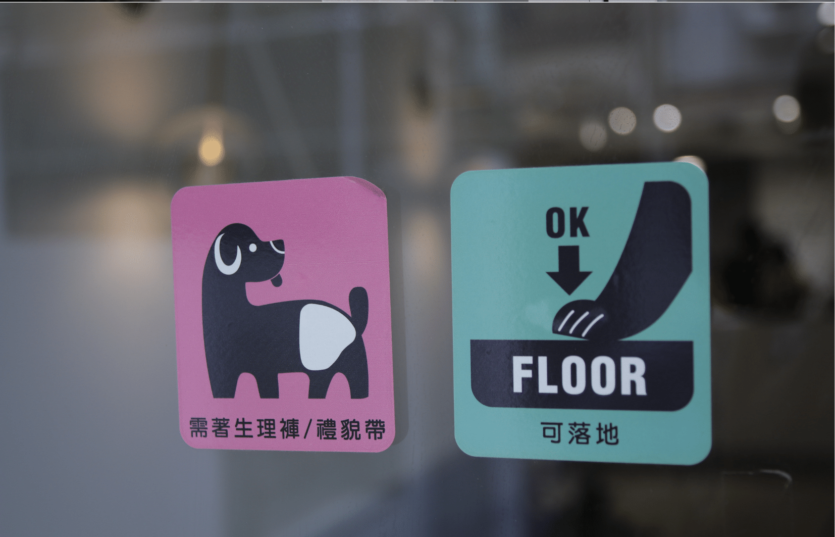 台北大安區寵物友善餐廳標語可落地