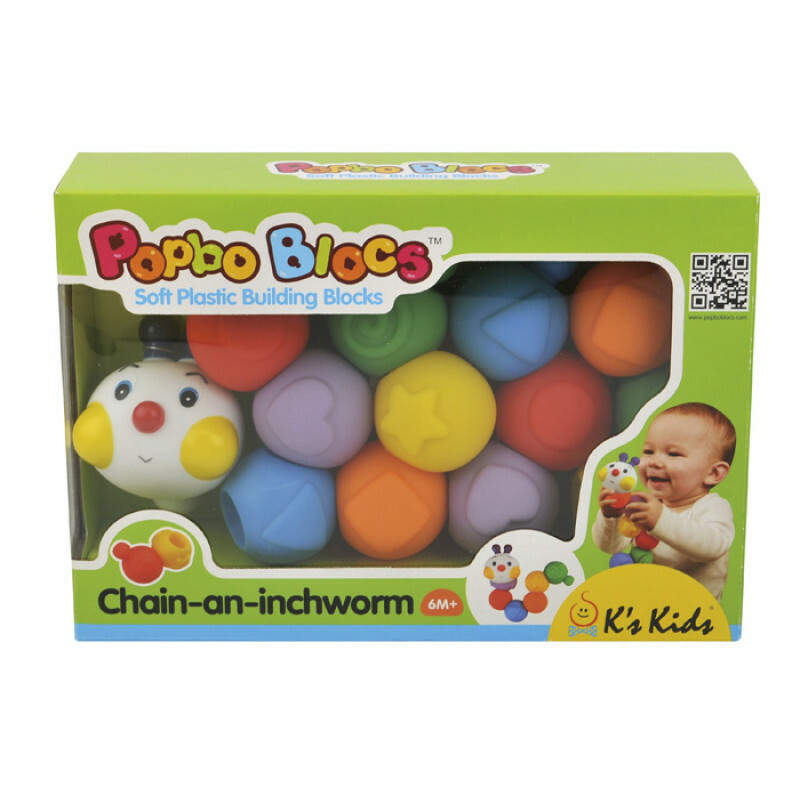 K's Kids 百變組合毛毛蟲 (Chain-an-inchworm) 6m+ KA10610P