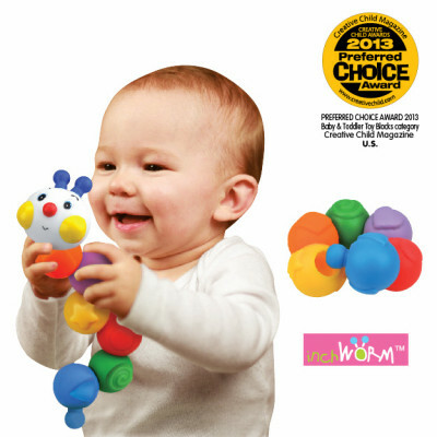 K's Kids 百變組合毛毛蟲 (Chain-an-inchworm) 6m+ KA10610P