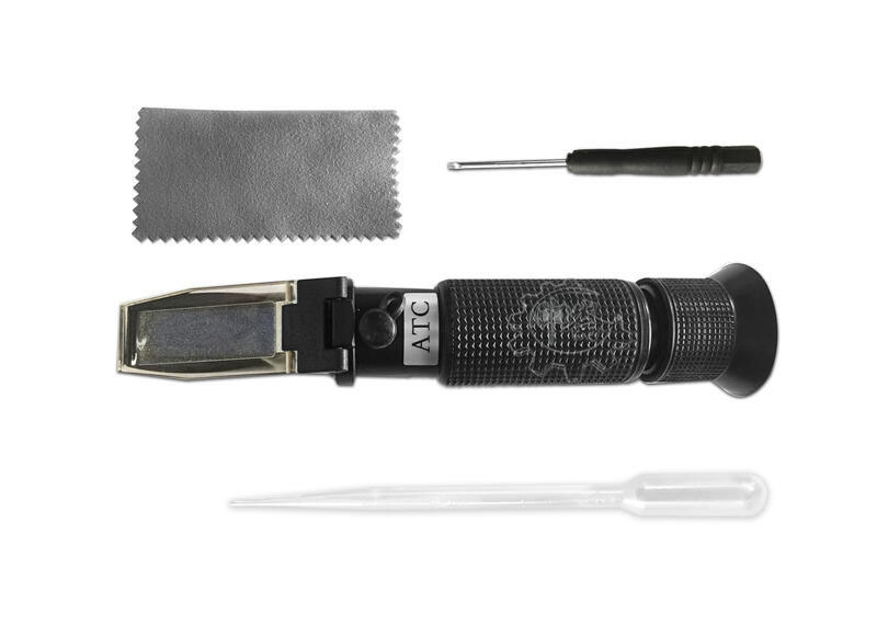 ＊中崙五金【附發票】手持式糖度計 RHB-32ATC 折光儀 折射計 甜度計 切削液濃度計