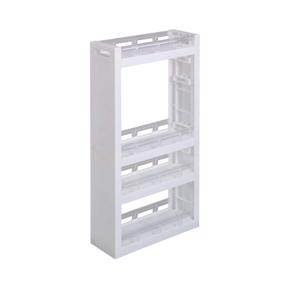 【日本平和】可調節隙縫推車/純潔白