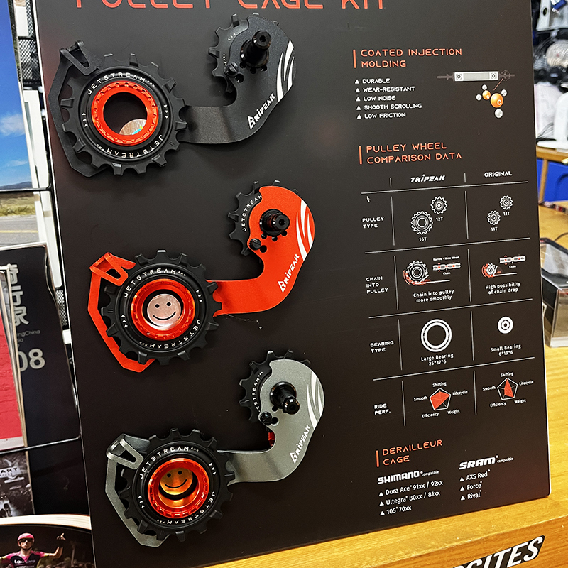 Tripeak Oversize Hollow Derailleur Ceramic 12/16T