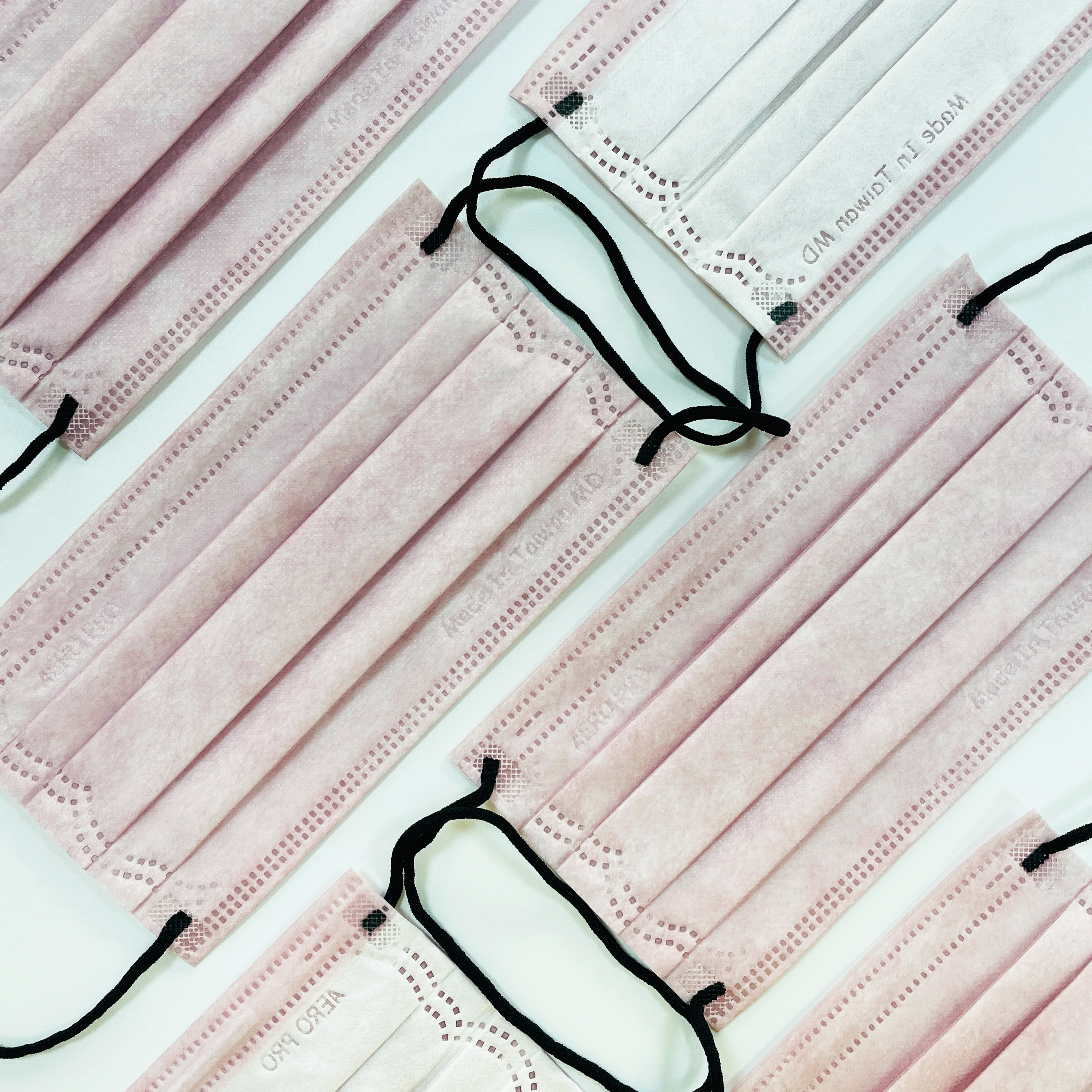 AERO PRO 日常系列－乾燥玫瑰色醫用外掛口罩　（50入／盒）