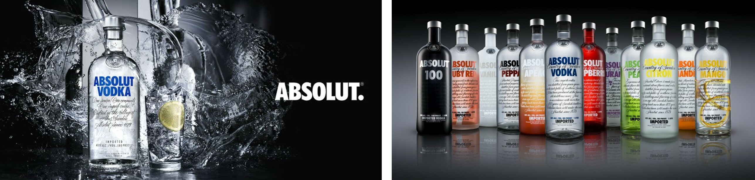 常見的伏特加品牌「絕對伏特加」其實也是來自北歐的瑞典品牌。