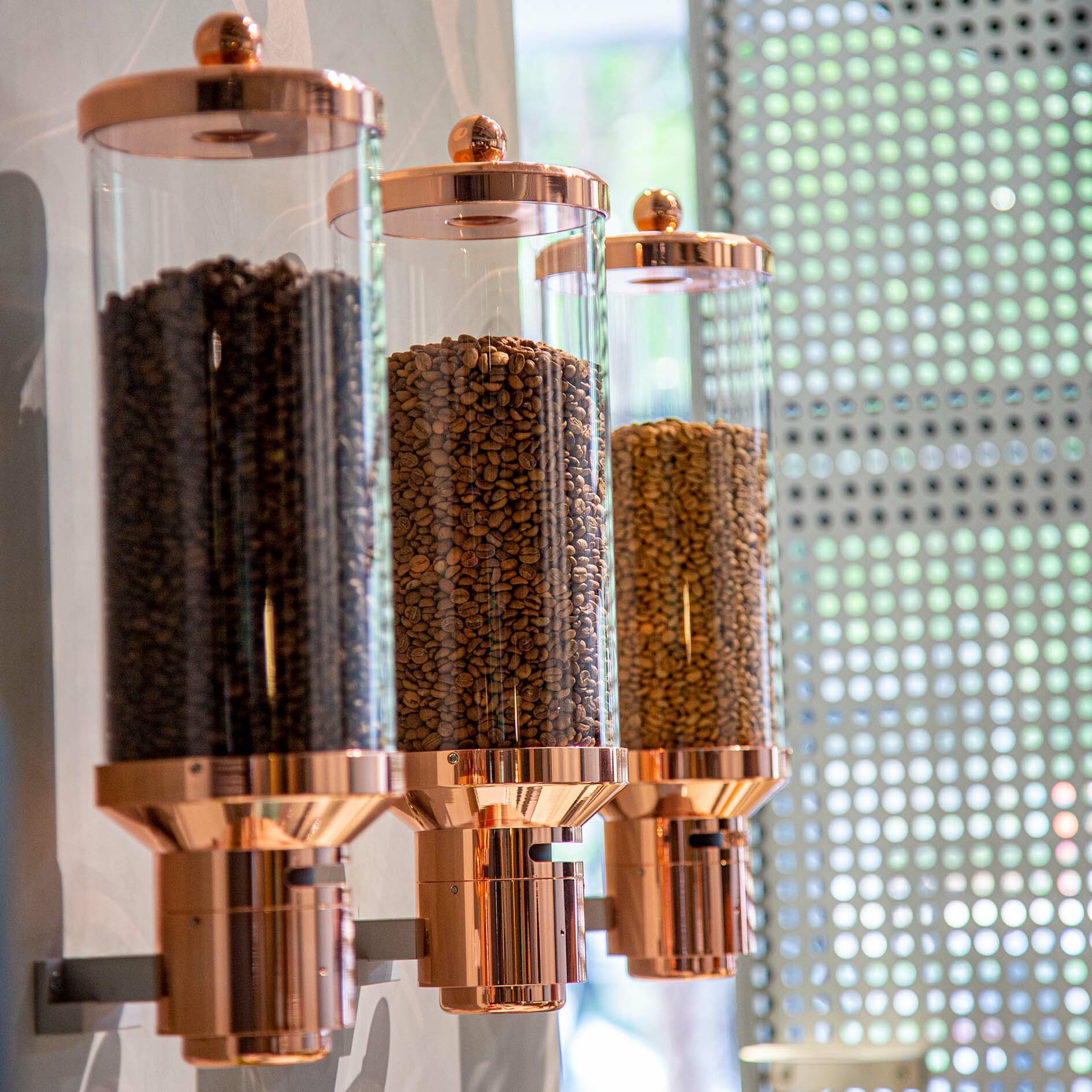 Coffee house 壁掛式儲豆桶