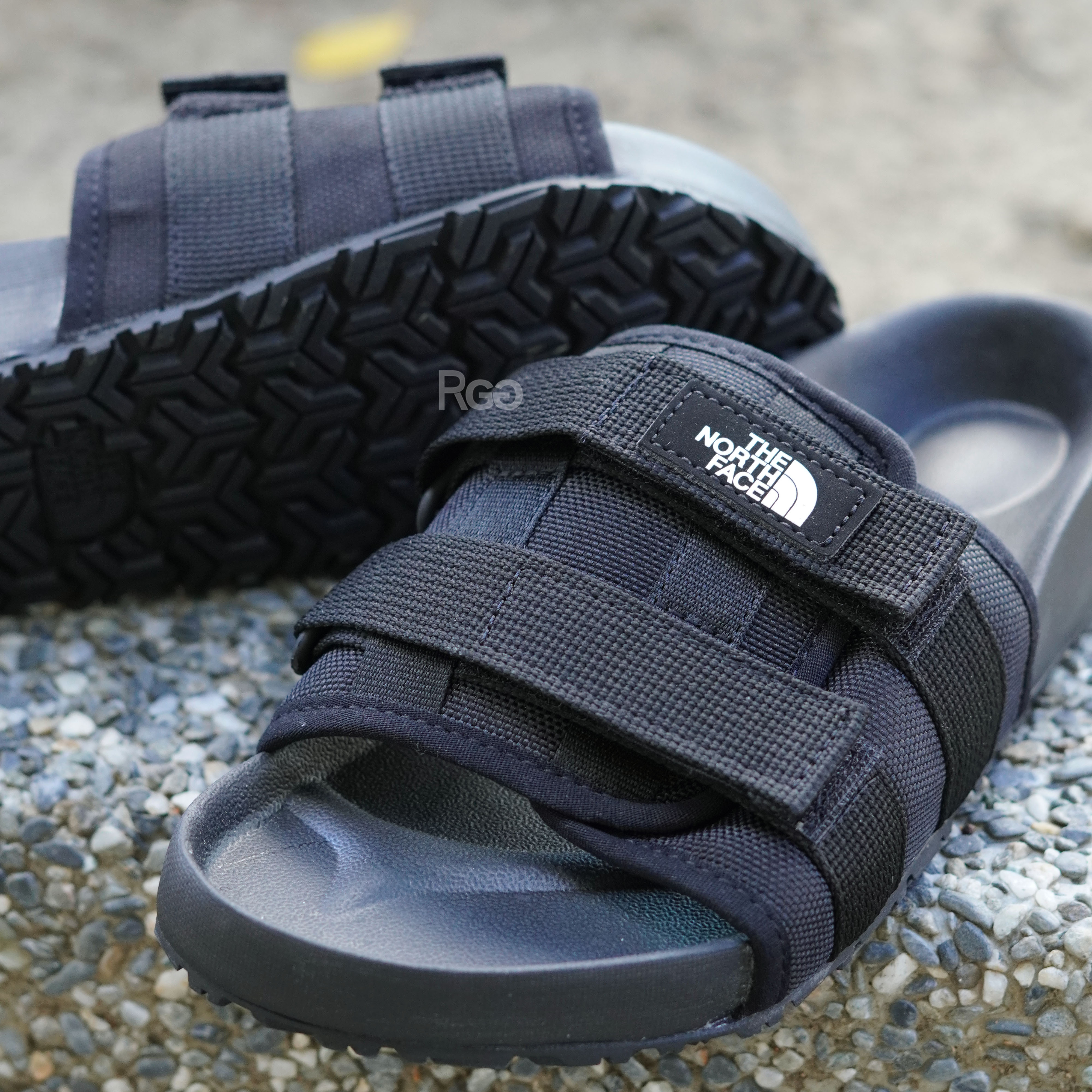 The North Face TNF 北臉 機能 魔鬼氈 雙槓款 拖鞋
