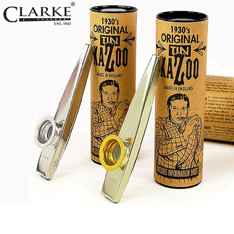 Clarke Clarke Original Tin KAZOO 卡祖笛 英國老品牌 — 三峽銅管 / 管樂｜YA! 玩音樂