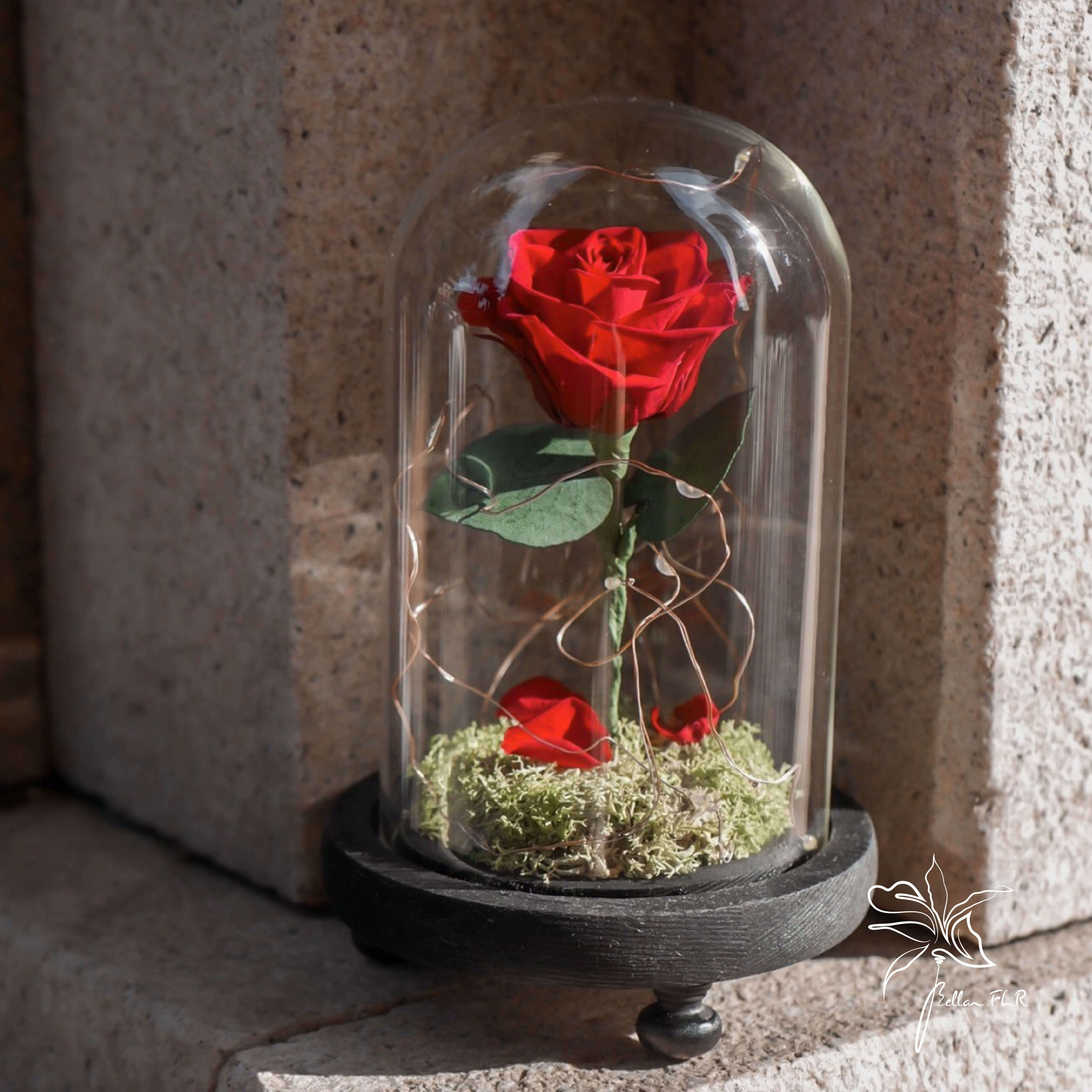 【唯一】長型玻璃花盅-小